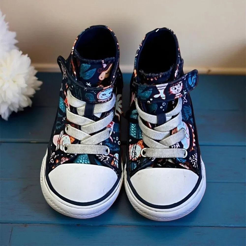 Converse Chuck Taylor All Star Underwater Party Toddler Size 7
